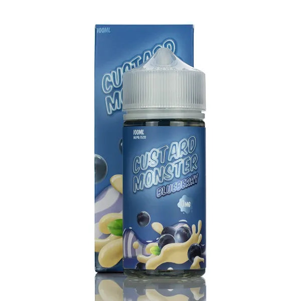 Custard Monster - No Nicotine Vape Juice - 100ml - Black Coral